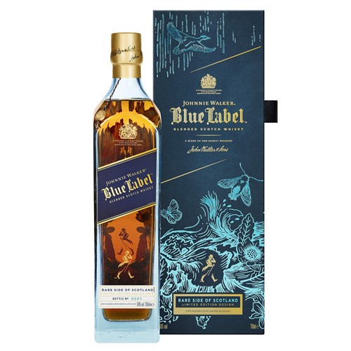Johnnie Walker Blue Label Rare Side of Scotland Blended Scotch Whisky 70cl - Next Day Delivery